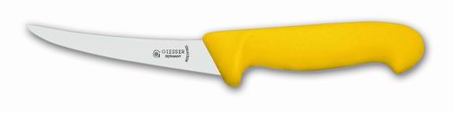 GIESSER_ Boning_Knife_flexible_blade_yellow_handle_13cm_2505_13_G GIESSER 13cm Boning Knife Yellow handle